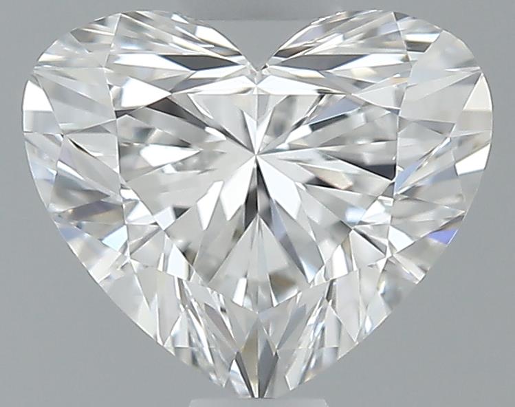 0.8ct Heart F VS2 Natural Diamond