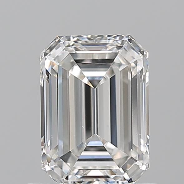 1.01ct Emerald F VS2 Natural Diamond