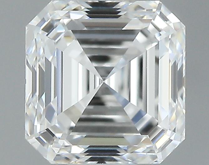 0.64ct Asscher E VVS2 Natural Diamond
