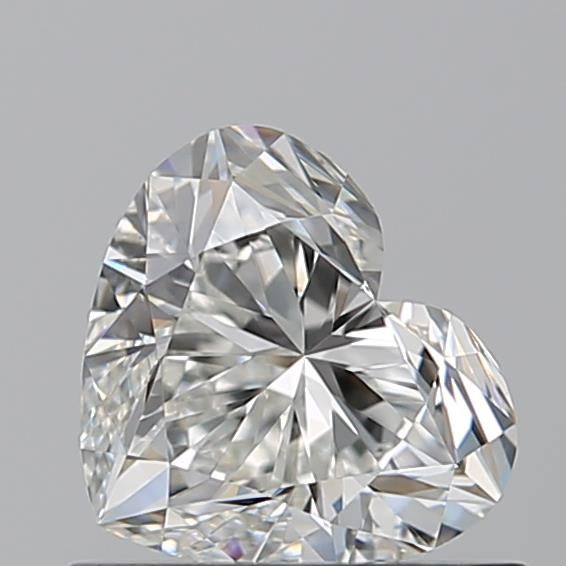 0.7ct Heart H VS1 Natural Diamond