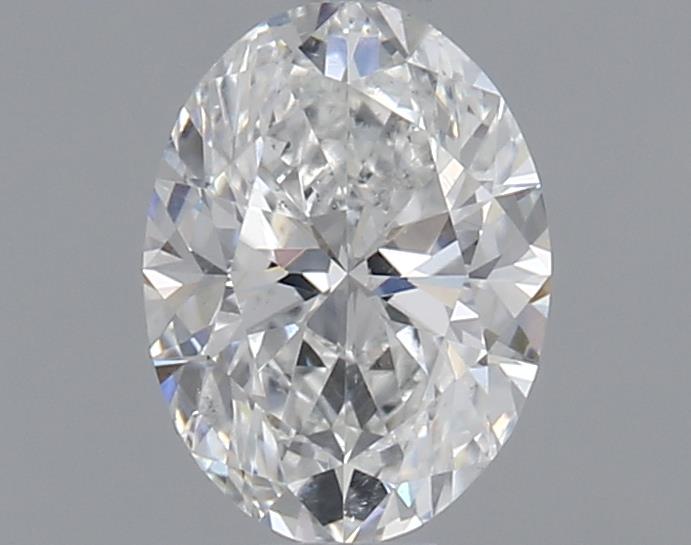0.63ct Oval F SI2 Natural Diamond