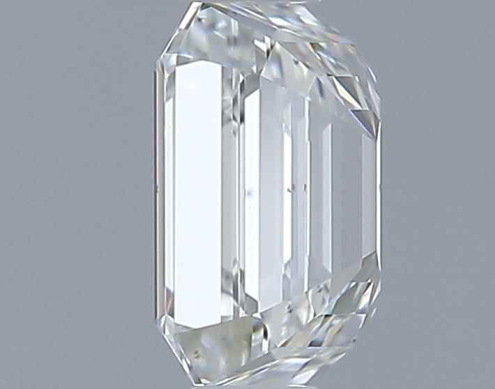 0.9ct Emerald F SI1 Natural Diamond