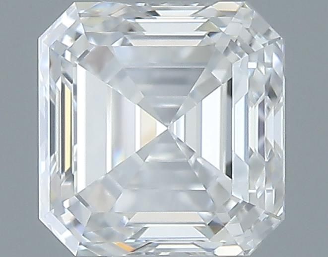 0.61ct Asscher E VVS2 Natural Diamond
