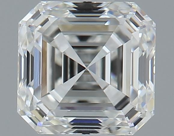 0.76ct Asscher H VVS2 Natural Diamond