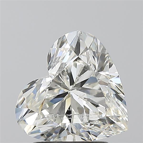 2.02ct Heart J SI2 Natural Diamond