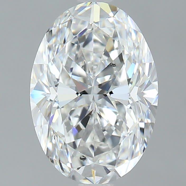 1.51ct Oval F SI1 Natural Diamond