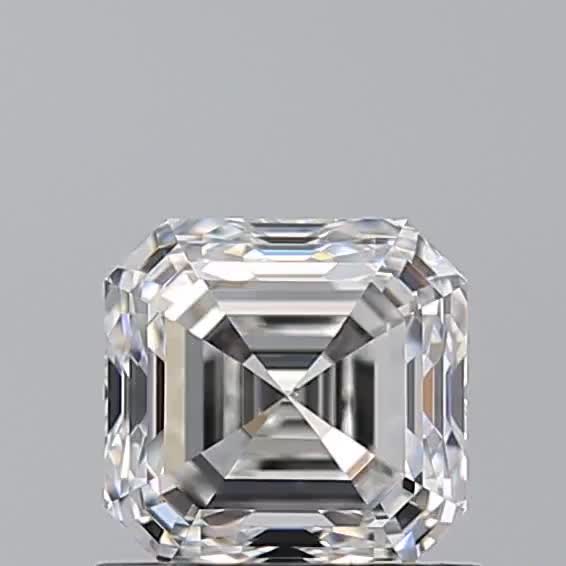 1.01ct Asscher F VS2 Natural Diamond