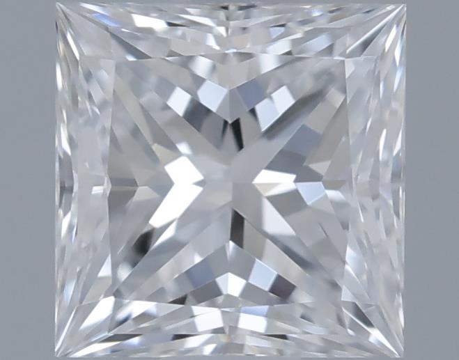 0.51ct Princess D IF Natural Diamond