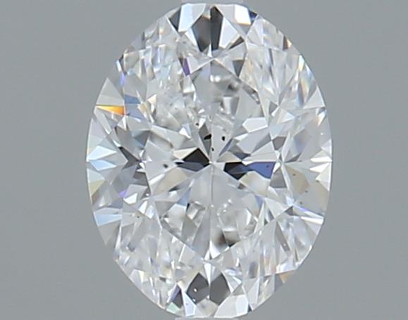 0.7ct Oval D SI1 Natural Diamond