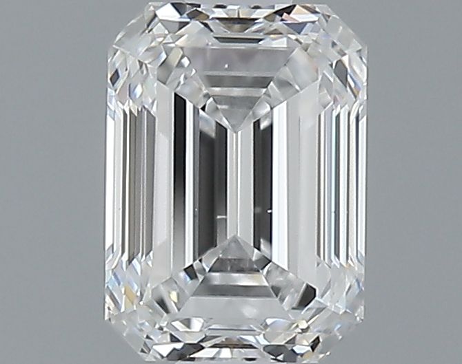 0.72ct Emerald D VS2 Natural Diamond