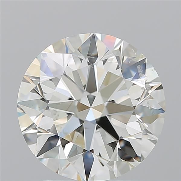 2.71ct Round L SI2 Natural Diamond