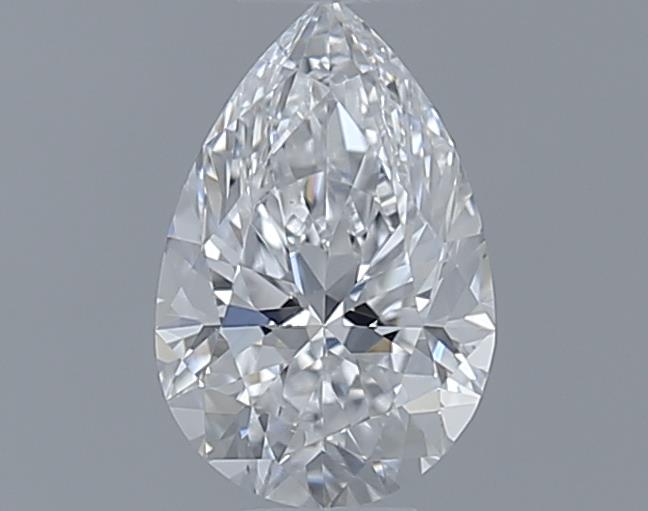 0.6ct Pear D VS2 Natural Diamond