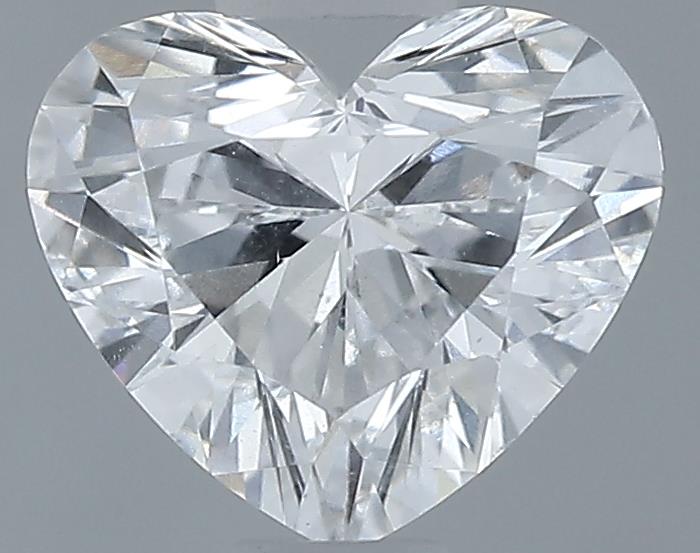 0.7ct Heart D SI2 Natural Diamond