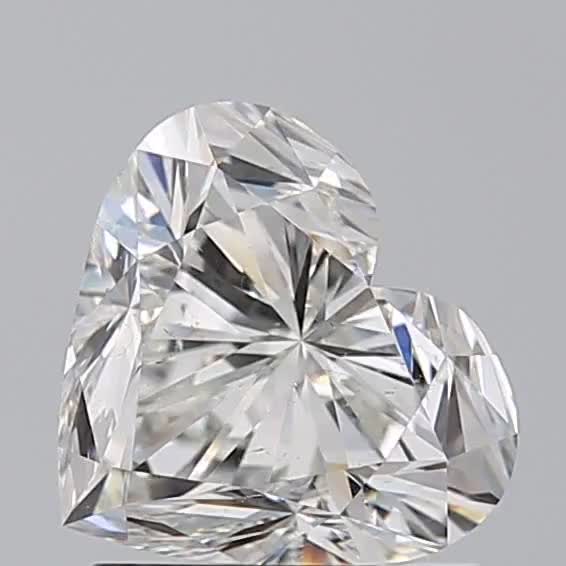 1.5ct Heart H SI1 Natural Diamond
