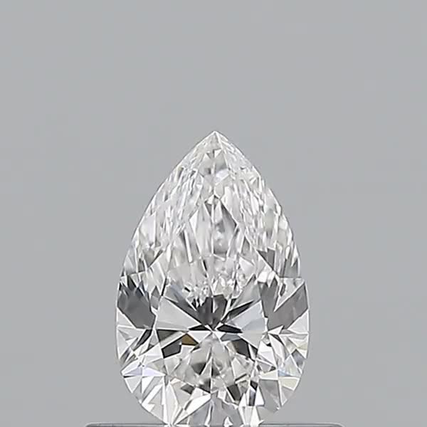 0.51ct Pear D VVS2 Natural Diamond