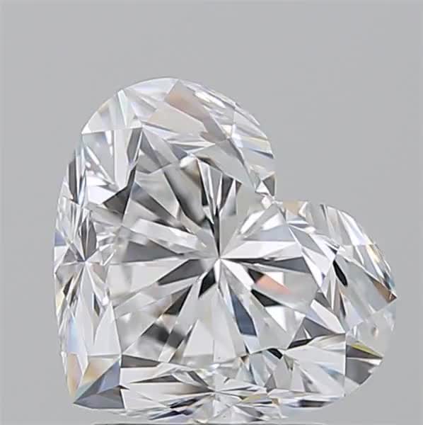 3.02ct Heart D VS2 Natural Diamond