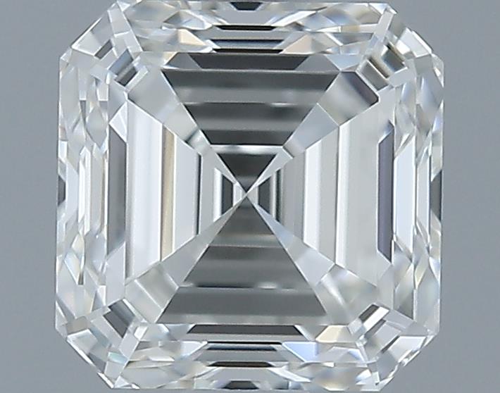 1ct Asscher F IF Natural Diamond