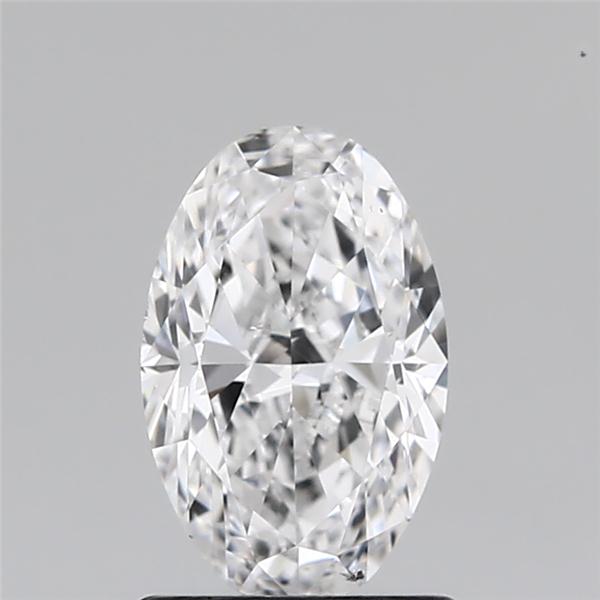1ct Oval D SI1 Natural Diamond