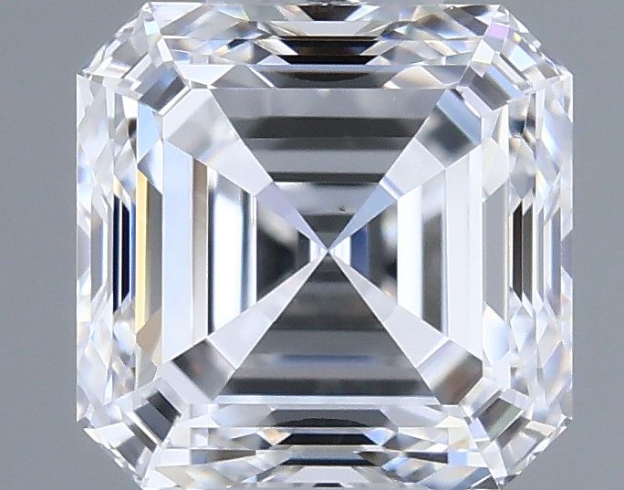 0.63ct Asscher D VS1 Natural Diamond