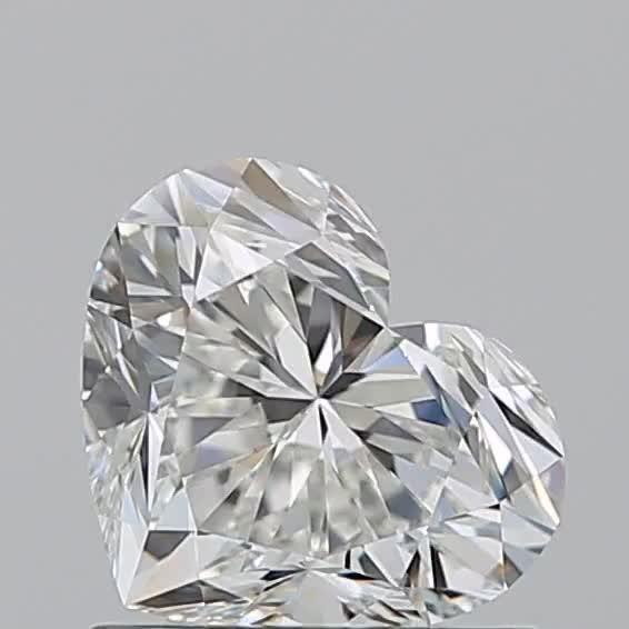 1.02ct Heart H VS1 Natural Diamond