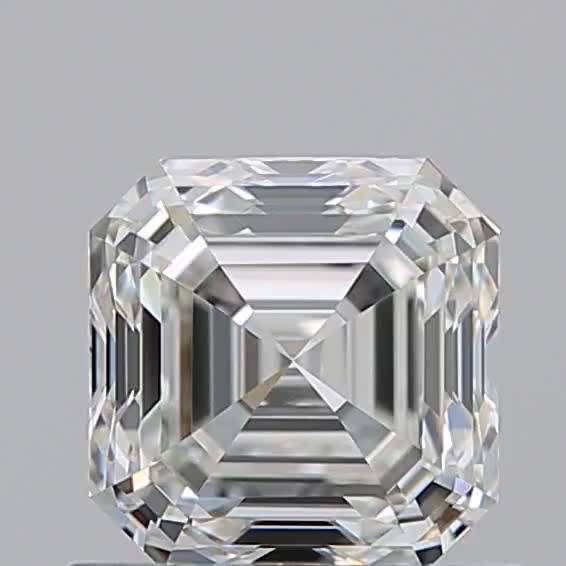 0.97ct Asscher H IF Natural Diamond