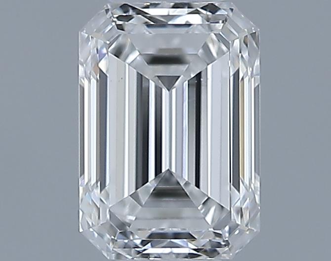 0.62ct Emerald E VS2 Natural Diamond