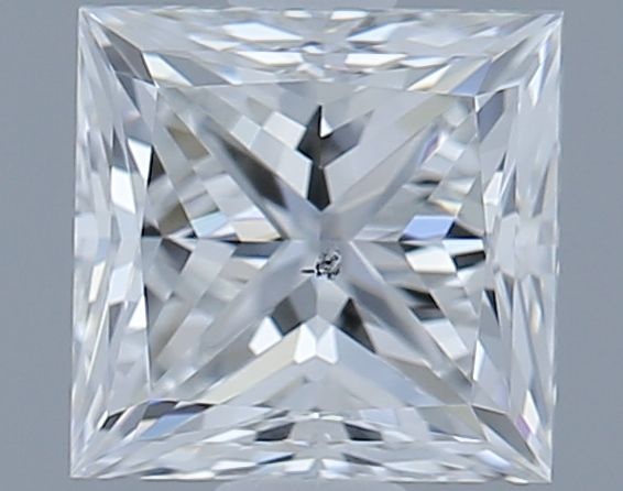0.9ct Princess F SI1 Natural Diamond