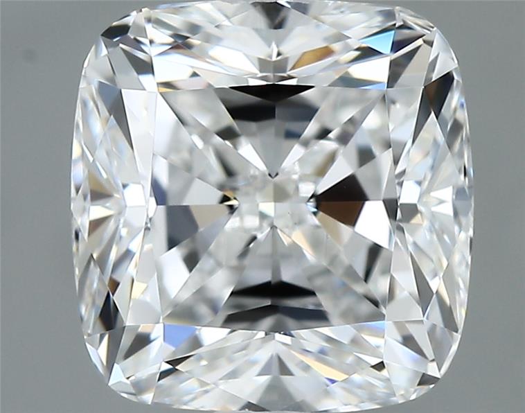 2.01ct Cushion D VVS2 Natural Diamond