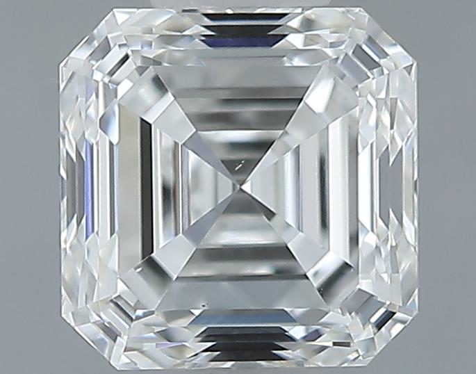 0.74ct Asscher H VS2 Natural Diamond