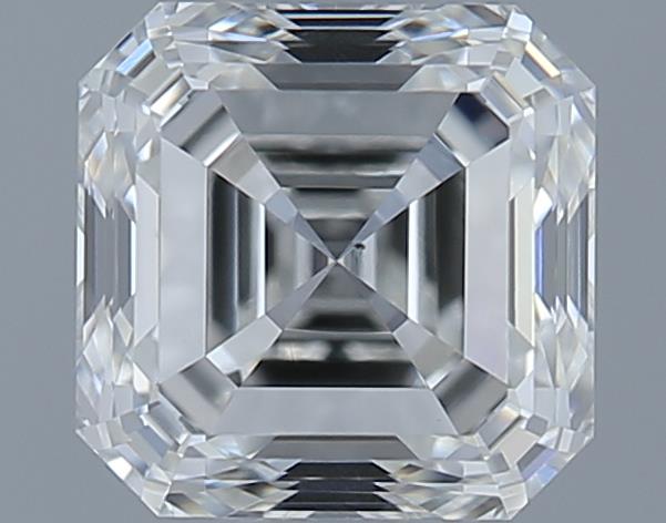 0.7ct Asscher H VS2 Natural Diamond