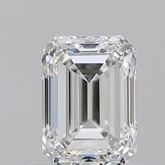 1.01ct Emerald H VVS1 Natural Diamond