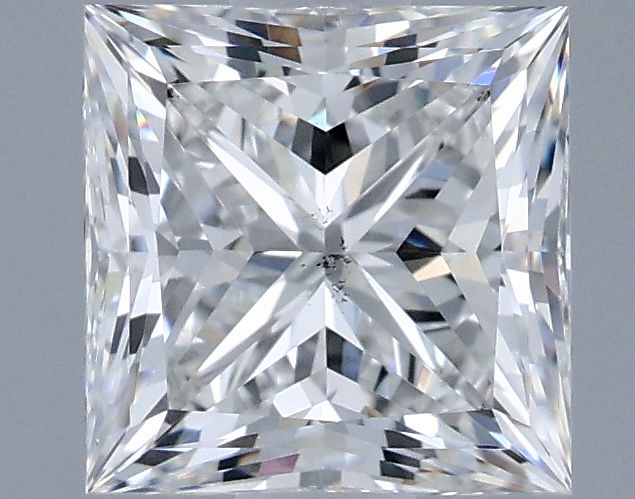 1.51ct Princess F SI1 Natural Diamond