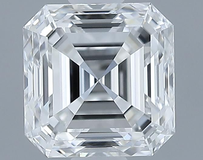 0.72ct Asscher F VS1 Natural Diamond