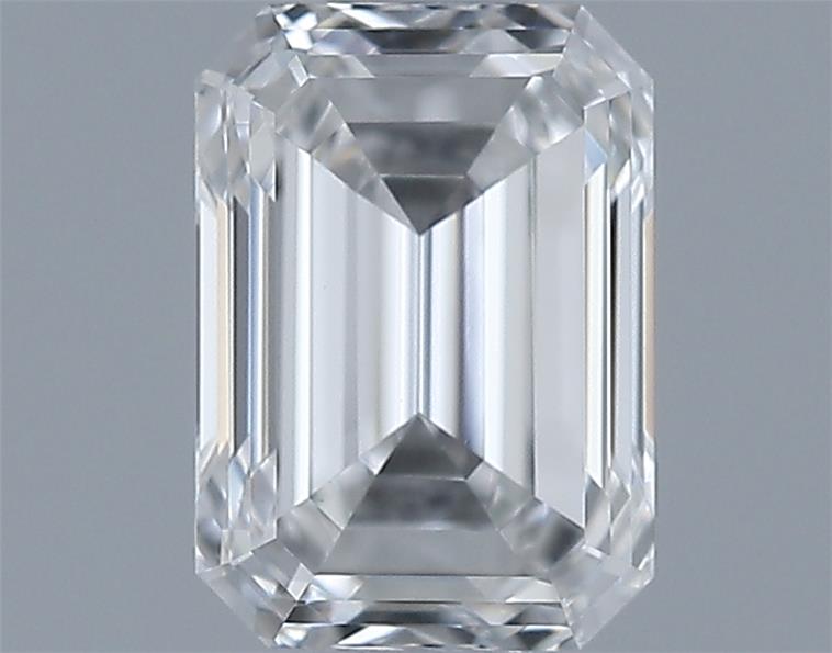 0.63ct Emerald F VVS2 Natural Diamond