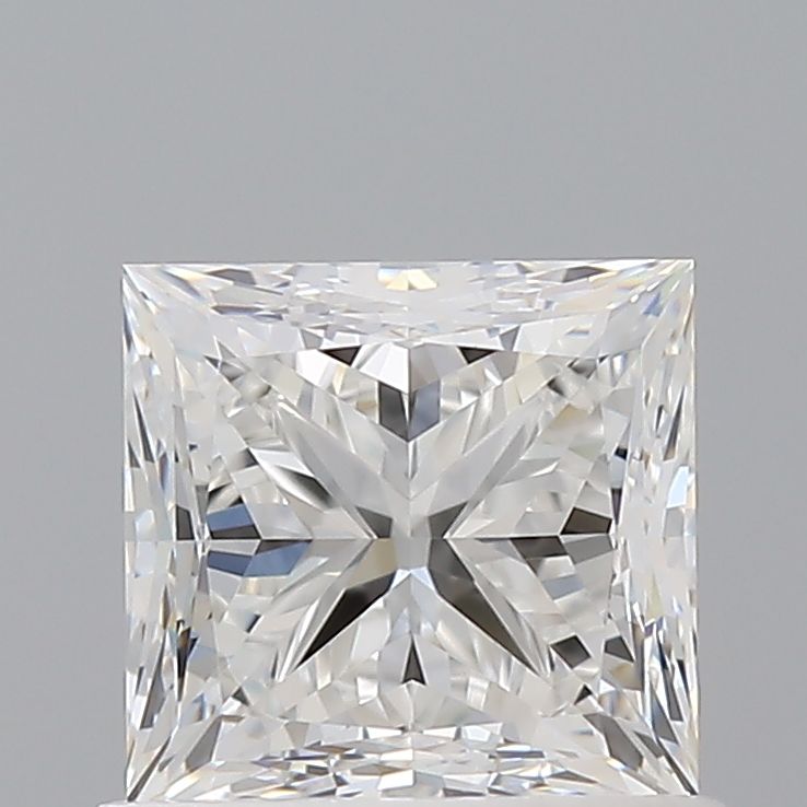 1ct Princess F VVS2 Natural Diamond