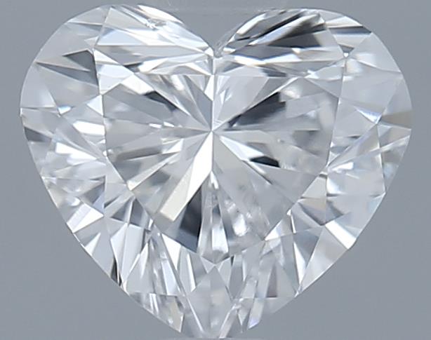 0.7ct Heart F SI1 Natural Diamond
