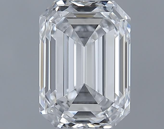 0.7ct Emerald D IF Natural Diamond