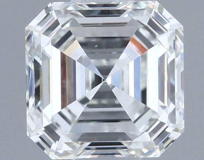 0.74ct Asscher G VS1 Natural Diamond