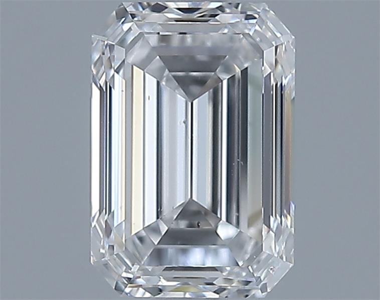 2ct Emerald D SI1 Natural Diamond