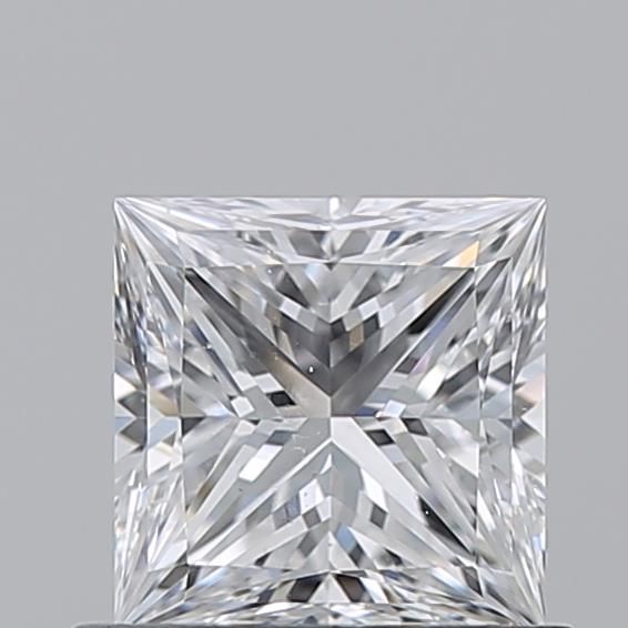 0.72ct Princess D SI1 Natural Diamond