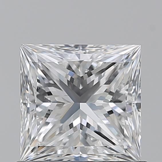 0.9ct Princess D SI1 Natural Diamond