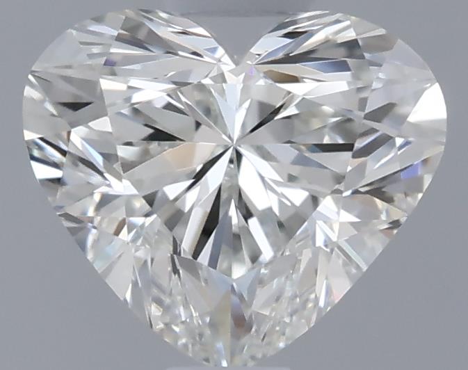 0.71ct Heart H VS1 Natural Diamond