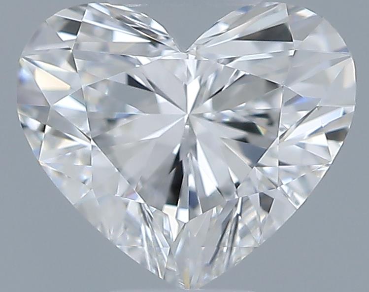 0.53ct Heart F IF Natural Diamond