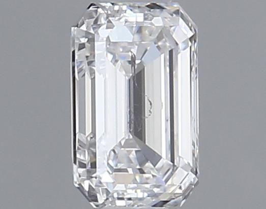 0.7ct Emerald D SI2 Natural Diamond