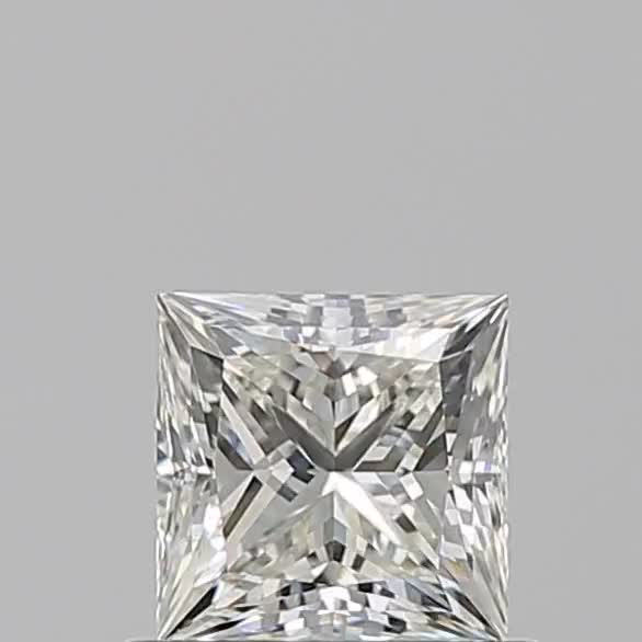 0.71ct Princess J VVS2 Natural Diamond