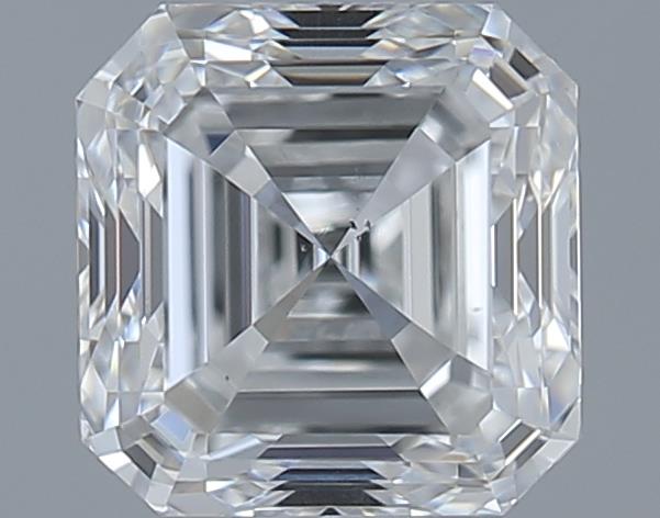 0.8ct Asscher F VS2 Natural Diamond