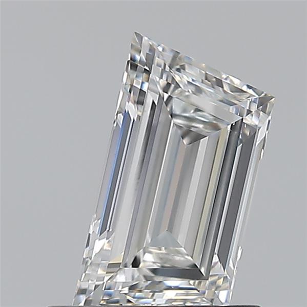 0.74ct Trapezoid F VS2 Natural Diamond