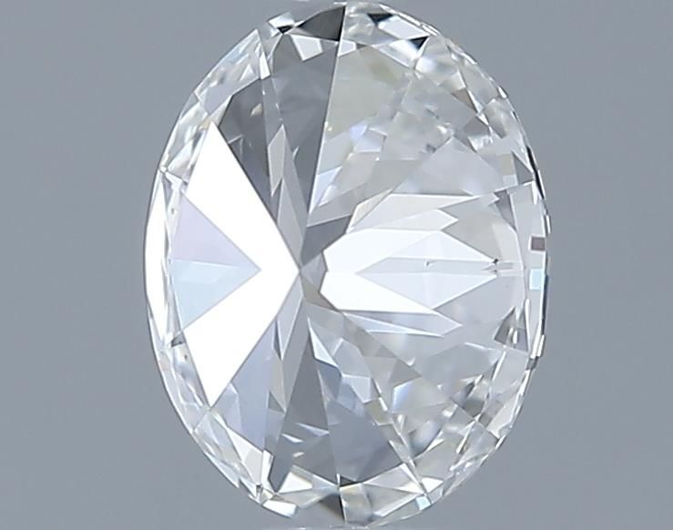 0.7ct Oval F VS1 Natural Diamond