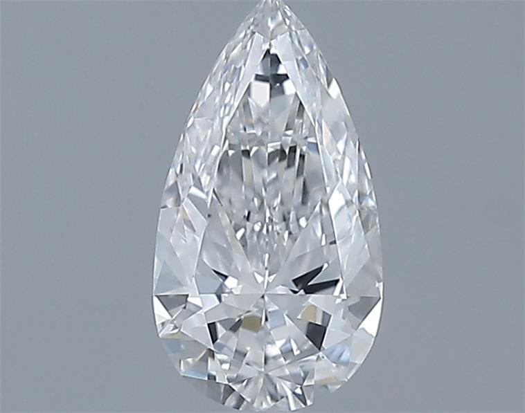 0.7ct Pear D VS2 Natural Diamond