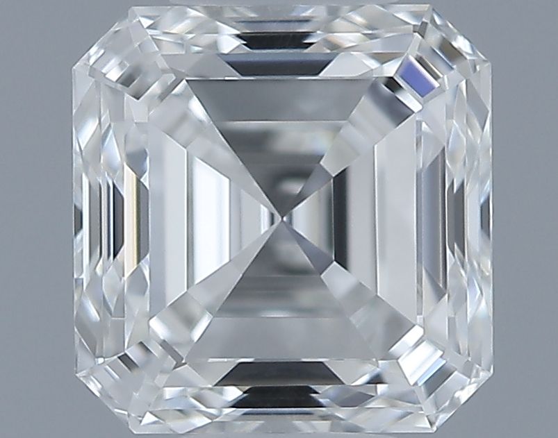 0.7ct Asscher F VVS1 Natural Diamond